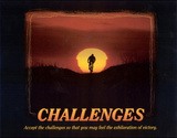 Buy Challenges (Bicyclist) Art Poster Print at AllPosters.com