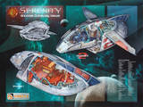 Firefly Serenity Shuttle Cutaway Views TV Poster Print