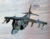 Buy AV-8B Harrier II (In Air) Art Poster Print at AllPosters.com
