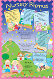 Laminated Nursery Rhymes Educational Chart Poster Print