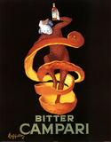 Leonetto Cappiello Bitter Campari Vintage Ad Art Print Poster