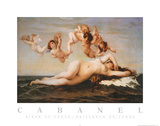 Alexandre Cabanel The Birth of Venus Art Print Poster