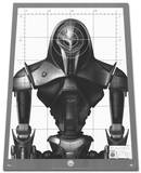 Battlestar Galactica Cylon - Target Practice (Trapezoid shaped) TV Poster