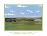 Golf Course Serenity, Courage, and Wisdom Art Print Poster