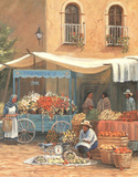 M. Caroselli (Mexican Market) Art Print Poster