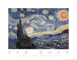 Vincent van Gogh The Starry Night Art Print Poster