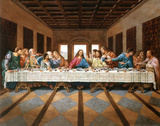 Leonardo Da Vinci The Last Supper Art Print Poster