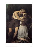 King Lear and Cordelia, 1835