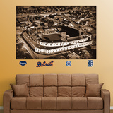 Tiger Stadium Historic Aerial Mural