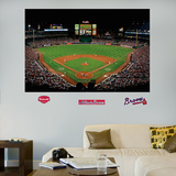 Atlanta Braves Turner Field Stadium Mural  