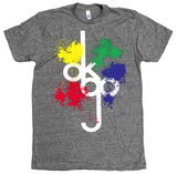 Ok Go - Tall Logo Splat T-Shirt