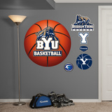 BYU Basketball Logo  