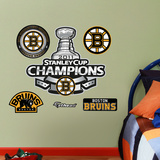 Buy Bruins Stanley Cup Logo at AllPosters.com