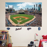 Detroit Tigers Comerica Park Stadium Mural  