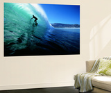 Buy Surfing the Tube at "Dunes," Noordhoek Beach, Cape Town, South Africa at AllPosters.com