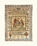 Sampler with Coat of Arms