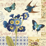 Blue Notes IV Art Print