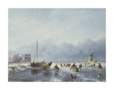 Frozen Winter Scene