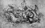 Leonardo da Vinci (Neptune) Art Poster Print