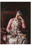 Thomas Eakins (Portrait of Amelia Van Buren) Art Poster Print