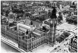Big Ben and Houses of Parliament Archival Photo Poster