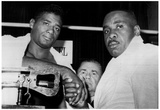 Floyd Patterson and Joe Louis 1962 Archival Photo Sports Poster