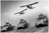 Army Tanks M4 Archival Photo Poster Print