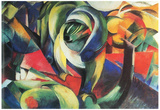 Franz Marc The Mandrill Art Print Poster