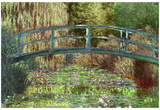 Claude Monet Le Pont Japonais Japanese Bridge at Giverny Art Print Poster