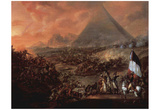 Francois-Louis-Joseph Watteau (The Battle of the Pyramids) Art Poster Print