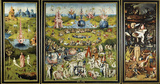 Hieronymus Bosch (The Garden of Earthly Delights Panel) Art Poster Print