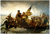 Emanuel Leutze Washington Crossing the Delaware River Art Print Poster