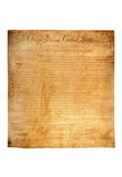 Bill of Rights (First 10 Amendments) Art Poster Print
