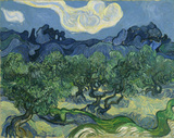 Vincent Van Gogh (The Olive Trees) Art Poster Print