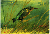 Vincent Van Gogh The Kingfisher Art Print Poster