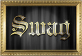 Swag Bling Faux Frame Poster
Masterprint