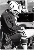 Johnny Unitas On Sidelines Archival Photo Sports Poster Print