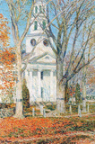 Childe Hassam The Church of Old Lyme Connecticut Art Print Poster