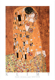 Gustav Klimt The Kiss Le Baiser Art Print Poster