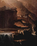 John Martin (Sadak in search of the Waters of Oblivion) Art Poster Print