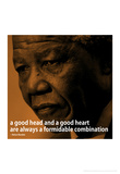 Nelson Mandela Quote iNspire 2 Motivational Poster