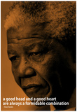 Nelson Mandela Quote iNspire Motivational Poster