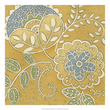 Non-embellished Crewel Blossoms I,