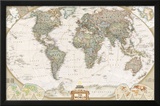 World Political Map, Executive Style