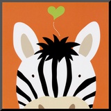 Peek-a-Boo XII, Zebra