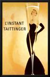 L'Instant Taittinger Lamina Framed Art Print
