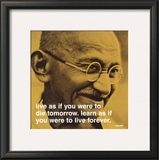 Buy Gandhi: Live and Learn at AllPosters.com