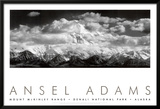 Mt. McKinley Range, Clouds, Denali National Park, Alaska, 1948