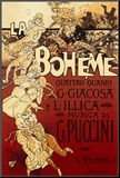La Boheme, Musica di Puccini Mounted Print