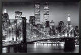 Buy New York Manhattan Black - Berenholtz at AllPosters.com